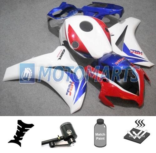 Bundle fairing with brake fluid reservoir for honda cbr1000rr 08 09 2010 2011 aq