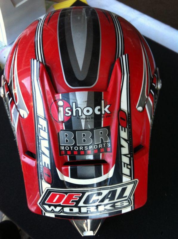 Sell Used MOTORCROSS HELMET HJC CLX4C Youth Size L/XL in Temple