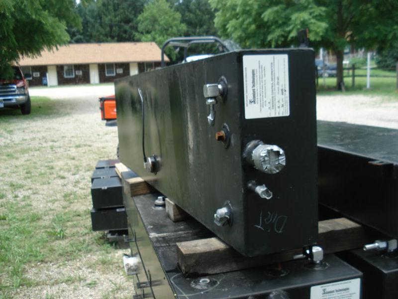 Rv/truck fuel tank, 30 gallon, 17" x 7" x 61", gas or diesel tank, metal, new