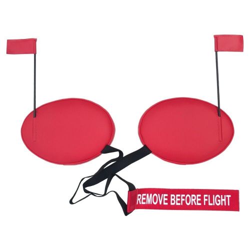 Cirrus sr20 g2 cowl plugs w/ rbf streamer (color: marine blue)