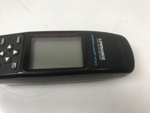 LOWRANCE AVIONICS AIRMAP 100 GPS NAVIGATION AIRCRAFT AVIATION PILOTS W/ EXTRAS, US $39.99, image 6