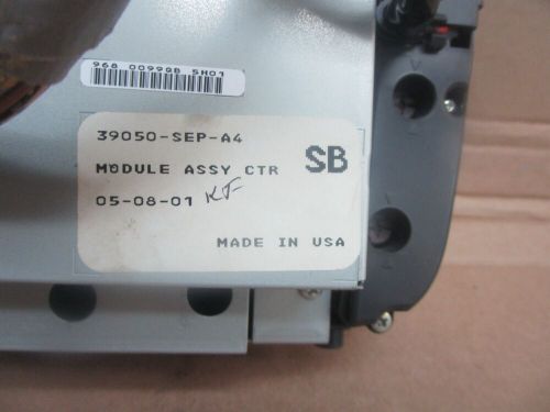 04-06 acura tl radio information display screen monitor control panel 39050sepa4