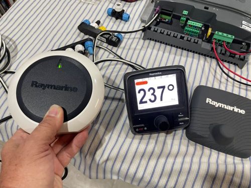 Raymarine Autopilot system complete (ACU-200,P70R,EV-1 COMPASS), US $1,500.00, image 9
