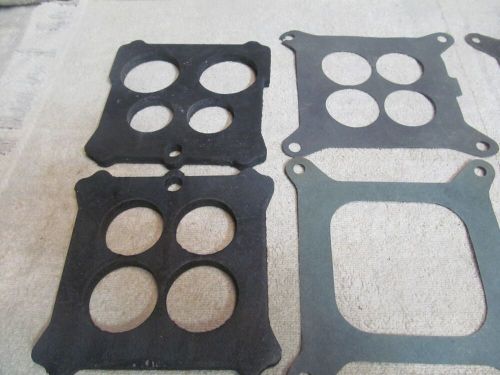 NOS ASSORTMENT OF 4-BARREL CARBURETOR MOUNTING SPACERS & BASE GASKETS., US $9.95, image 5