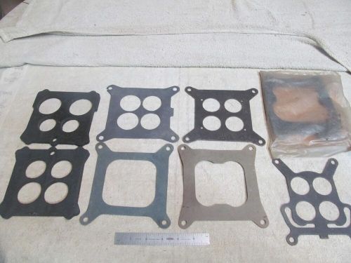 NOS ASSORTMENT OF 4-BARREL CARBURETOR MOUNTING SPACERS & BASE GASKETS., US $9.95, image 9