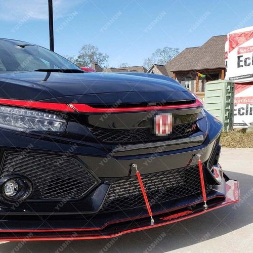 Universal Adjustable Front Bumper Lip Splitter Strut Rod Tie Support Bar Spoiler, US $14.99, image 2