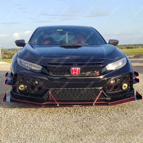 Universal Adjustable Front Bumper Lip Splitter Strut Rod Tie Support Bar Spoiler, US $14.99, image 4