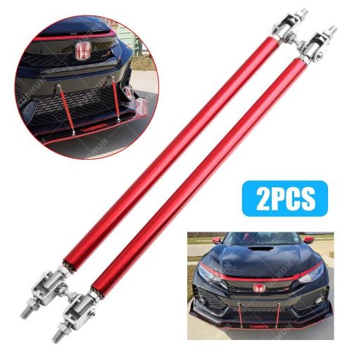 Universal Adjustable Front Bumper Lip Splitter Strut Rod Tie Support Bar Spoiler, US $14.99, image 10