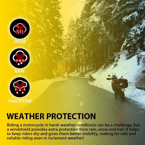 Clear 19" wave windshield windscreen for harley electra street glide flhx 96-13