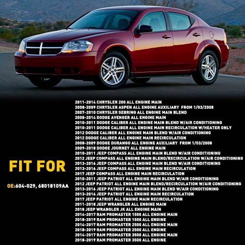 For 200 Chrysler Dodge Jeep Compass Avenger Air Ram Blend Door Actuator 604-029, US $17.09, image 4