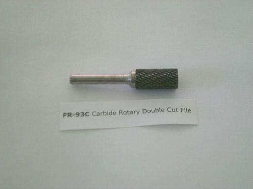 Arca, indycar, ihra, nascar, nhra, usac goodson carbide double cut files fr-93c