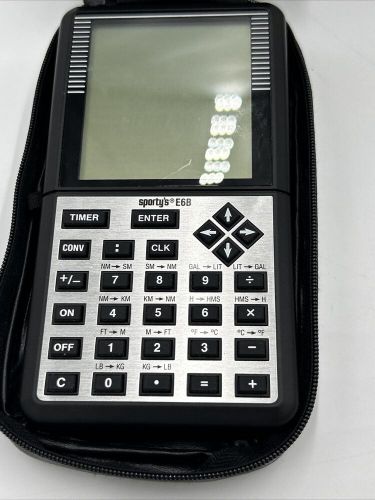 Sporty's E6B Electronic Flight Computer w/ Case, Manual, & Reference Card, US $47.50, image 5