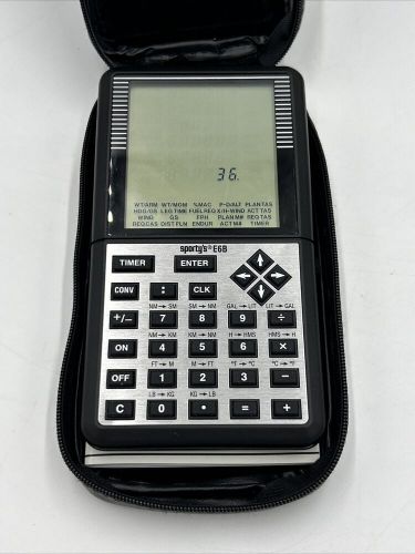 Sporty's E6B Electronic Flight Computer w/ Case, Manual, & Reference Card, US $47.50, image 11