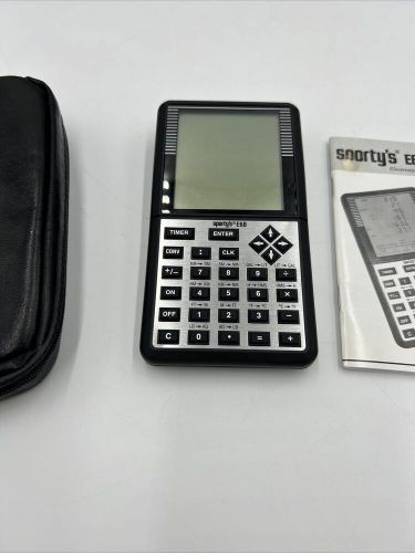 Sporty's E6B Electronic Flight Computer w/ Case, Manual, & Reference Card, US $47.50, image 14