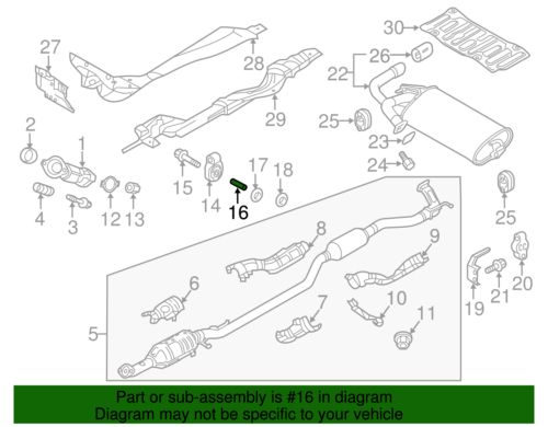 Genuine Mitsubishi Front Hanger Collar MB059938, US $1.93, image 3