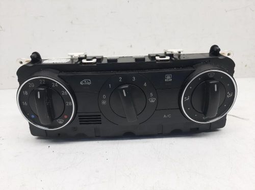 2010 MERCEDES BENZ A CLASS Heater Air Con A/C Climate Controller, US $, image 6