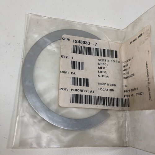 Nos aircraft part 1243030-7 nose pin shim