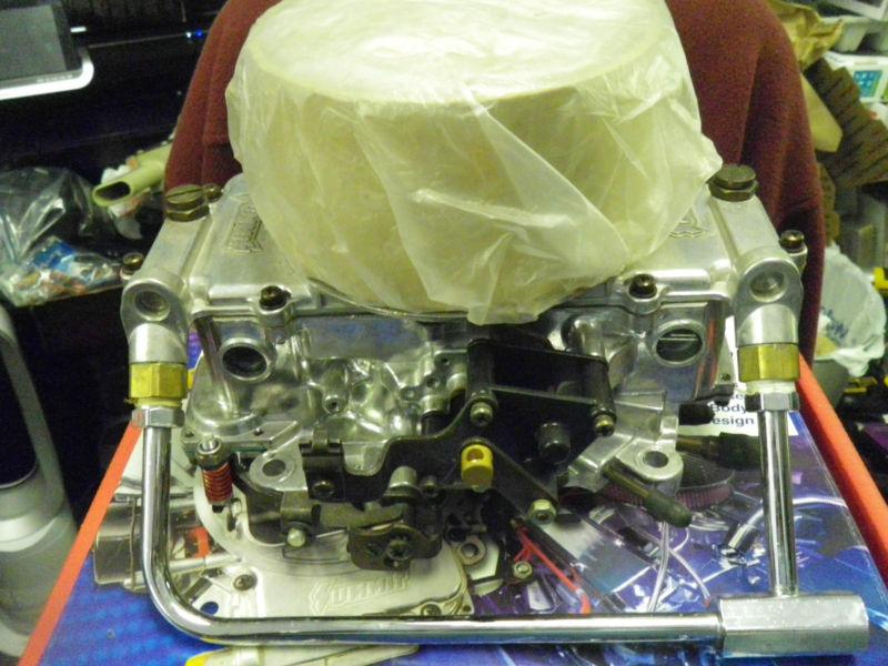 Summit Racing SUM-M08750MS Carburetor Square Bore 750CFM Dual Fuel Inlet, US $179.99, image 5