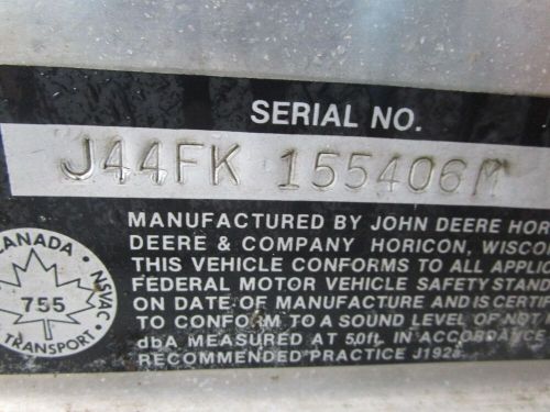 Vintage 81 John Deere Trailfire 440 Snowmobile Speedometer Cable & Drive, US $44.99, image 6