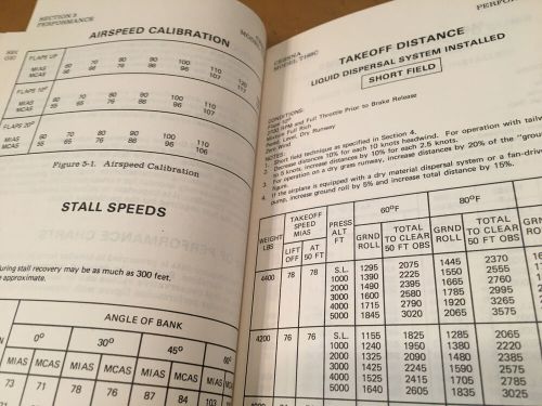 1981 cessna ag husky t188c pilot's information manual