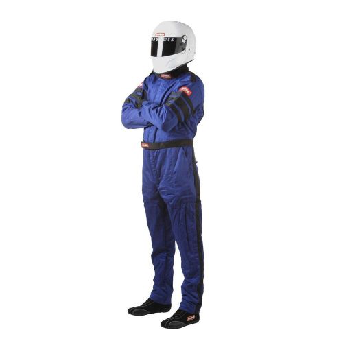 RaceQuip 120015RQP 120 Series 1-Piece Fire Suit, SFI-5, Red, L, US $299.95, image 2
