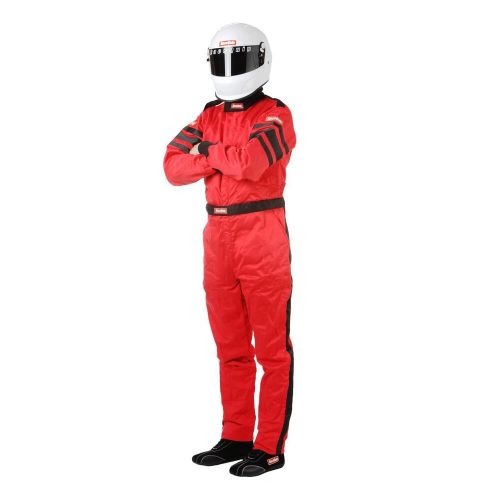 RaceQuip 120015RQP 120 Series 1-Piece Fire Suit, SFI-5, Red, L, US $299.95, image 3