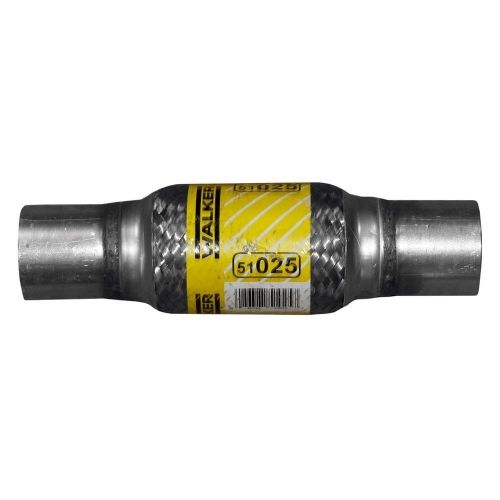 Walker 51025 - aluminized steel id-id flex connector (2" inlet, 2" outlet,
