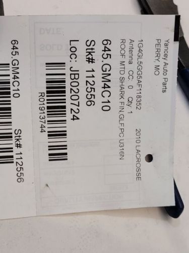 2010 10 BUICK LACROSSE Shark Fin Antenna Gold 25938463, US $80.50, image 4