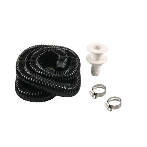 New 3/4 Inch Hose Bilge Pump Installation Kit With Thru Hull Drain Plug, US $18.88, image 9