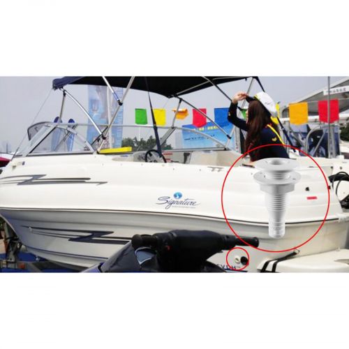 New 3/4 Inch Hose Bilge Pump Installation Kit With Thru Hull Drain Plug, US $18.88, image 13