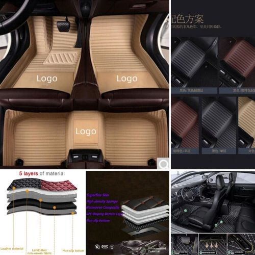 For Jeep Wrangler 2door/4door Car Floor Mats Custom Liners Carpets Auto Cargo, US $46.75, image 4