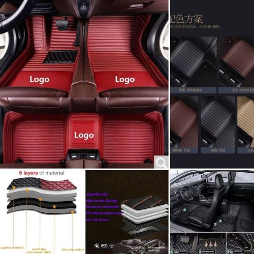 For Jeep Wrangler 2door/4door Car Floor Mats Custom Liners Carpets Auto Cargo, US $46.75, image 8