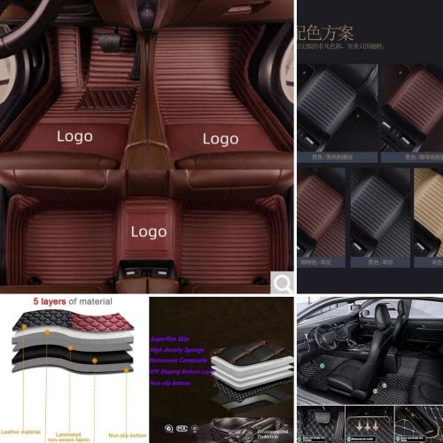 For Jeep Wrangler 2door/4door Car Floor Mats Custom Liners Carpets Auto Cargo, US $46.75, image 10