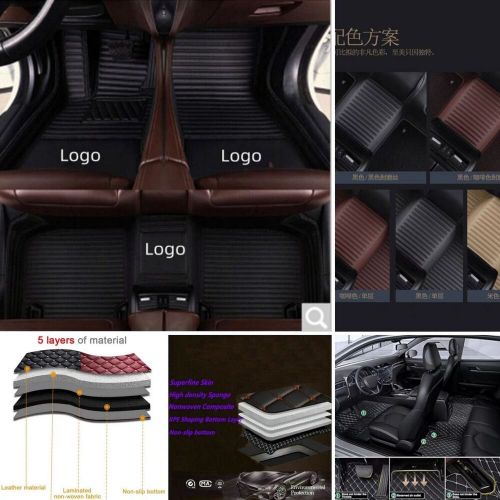 For Jeep Wrangler 2door/4door Car Floor Mats Custom Liners Carpets Auto Cargo, US $46.75, image 12