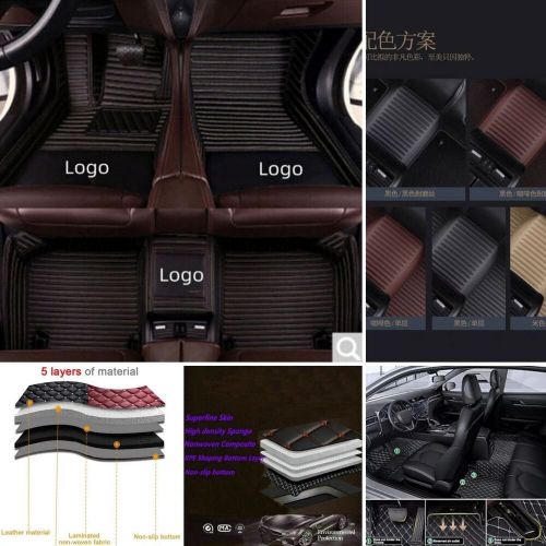 For Jeep Wrangler 2door/4door Car Floor Mats Custom Liners Carpets Auto Cargo, US $46.75, image 14
