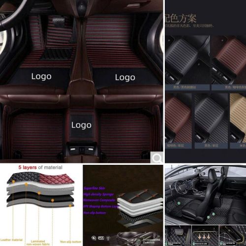 For Jeep Wrangler 2door/4door Car Floor Mats Custom Liners Carpets Auto Cargo, US $46.75, image 18