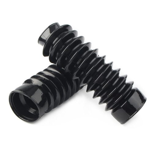 49mm fork front gaiters gators shock boot for harley dyna street bob fxdb 07-10
