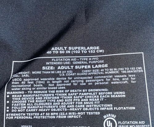 2 New Tag, Onyx Sport Adult Oversize 40-60”Jacket Vests, Camo Absolute Outdoors., US $59.85, image 6