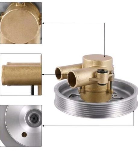 AULINK Crankshaft Mounted Sea Water Pump 21212799, US $53.79, image 2