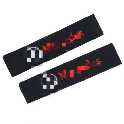 For Mercedes-Benz 2pcs Soft Plush Car Seat Belt Cover Shoulder Pads Protector, US $7.88, image 7