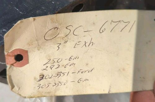 Osco OC-6771 3" Exhaust Elbow Riser NOS 250 &292-GM, 302-351 Ford, 305-350 GM, US $158.36, image 4