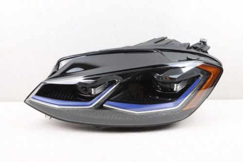 AS IS! 2018-2020 Volkswagen Golf GTE e-Golf MK7 Headlight LED LH Left Driver OEM, US $349.00, image 11