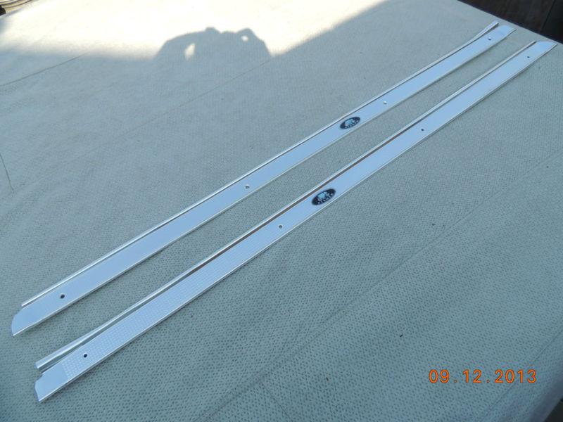 Sell 7377 CHEVELLE NEW DOOR SILL PLATES EL CAMINO 442 SS 74/75/76