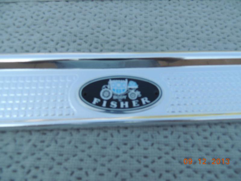 Sell 7377 CHEVELLE NEW DOOR SILL PLATES EL CAMINO 442 SS 74/75/76