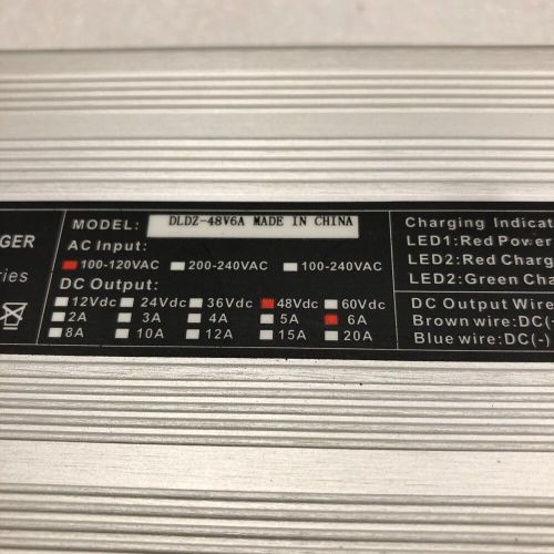 48 Volt For Club Car Golf Cart Battery Charger 48V 6 Amps Snap Head 3 Pin Plug, US $39.49, image 6