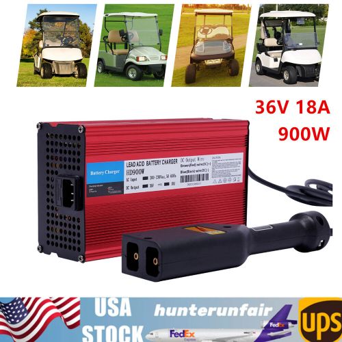 36 Volt 18 Amp Golf Cart Battery Charger D Plug Lead-acid Battery for EZ-GO, US $101.02, image 22