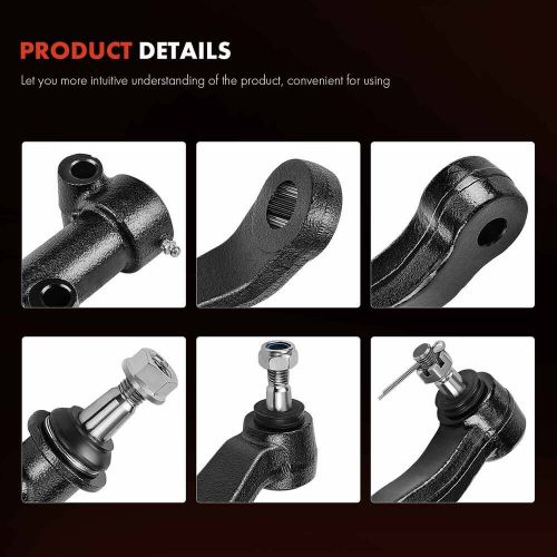 3x 3-Groove Pitman Arm Idler Arm & Bracket for Chevy Silverado 2500 GMC Sierra, US $62.22, image 3