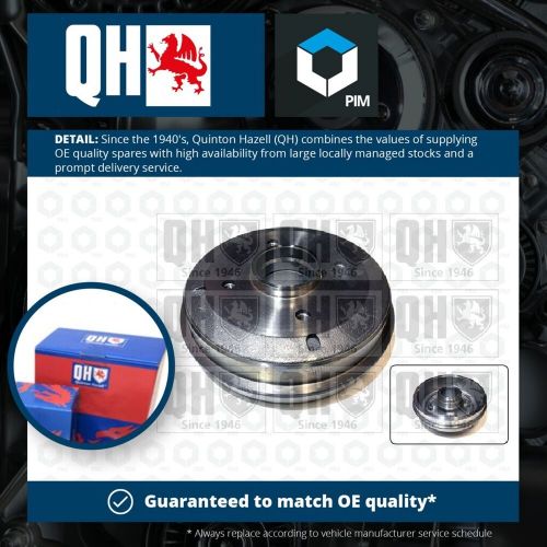 Brake Drum fits PEUGEOT 205 741, Mk2 1.1 Rear 83 to 98 QH 424725 95637178 424731, US $, image 2