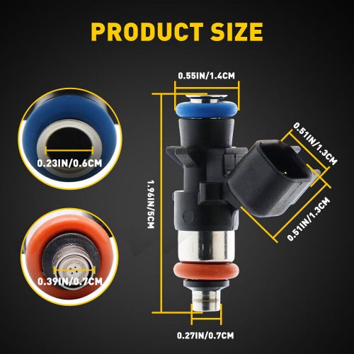 Set of Fuel 6 Injectors 280158233 fit Chrysler Ram Dodge Jeep 3.6L V6 2011-2019, US $42.09, image 4