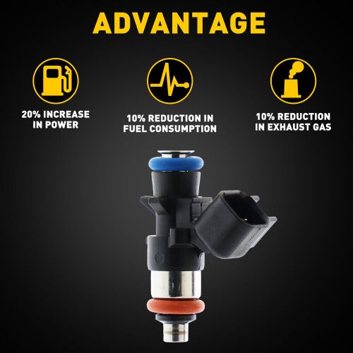 Set of Fuel 6 Injectors 280158233 fit Chrysler Ram Dodge Jeep 3.6L V6 2011-2019, US $42.09, image 5